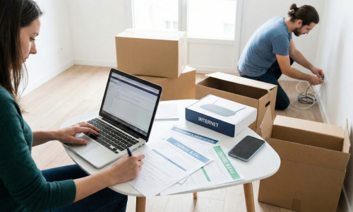 J’emménage quels sont les contrats à souscrire