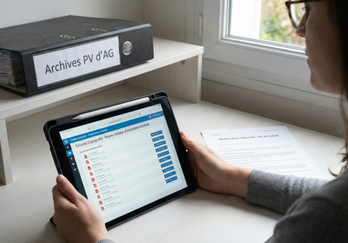 Où puis-je consulter les anciens Procès-Verbaux (PV) d'Assemblée Générale